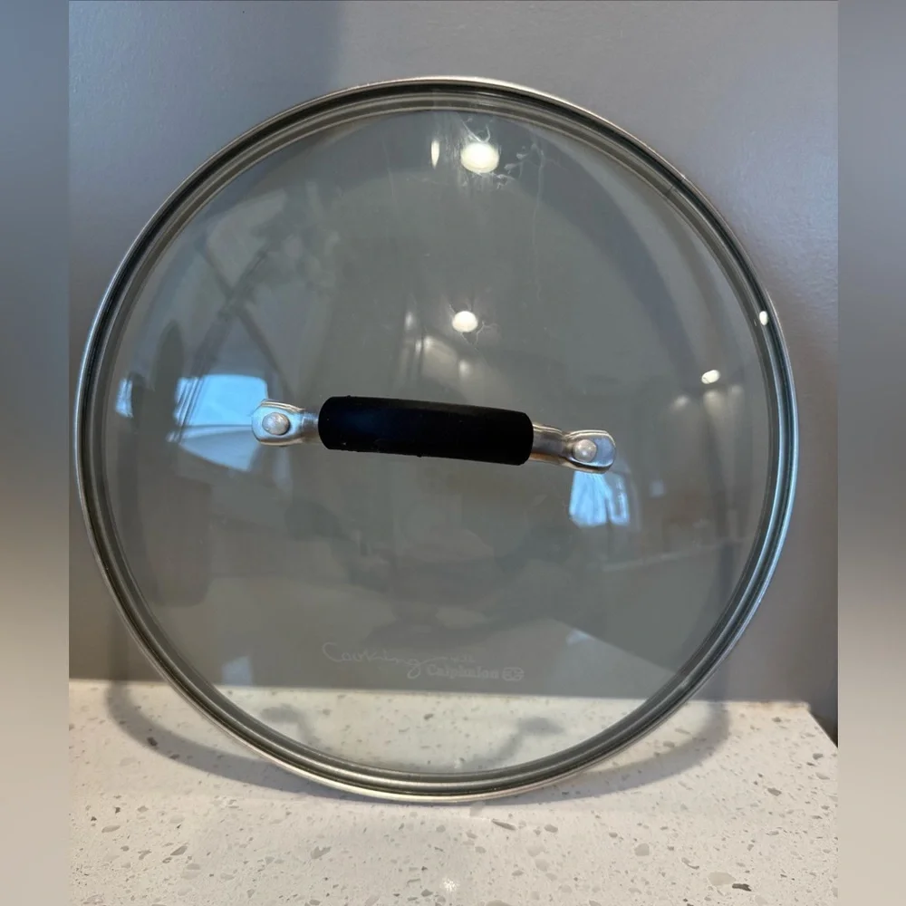 Cooking With Calphalon 10 in Tempered Glass Replacement Lid